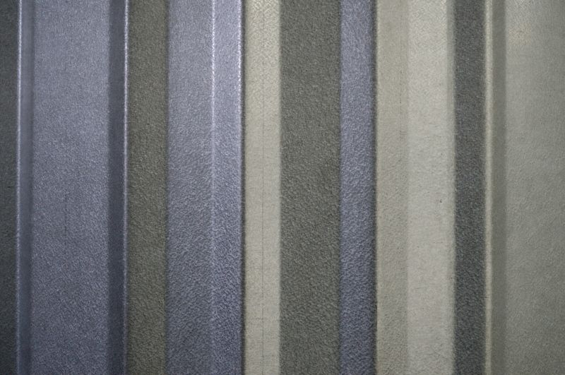 Corrugated Siding Panel Close-up