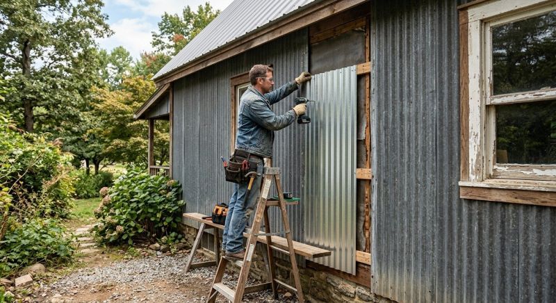 Metal Siding Installation